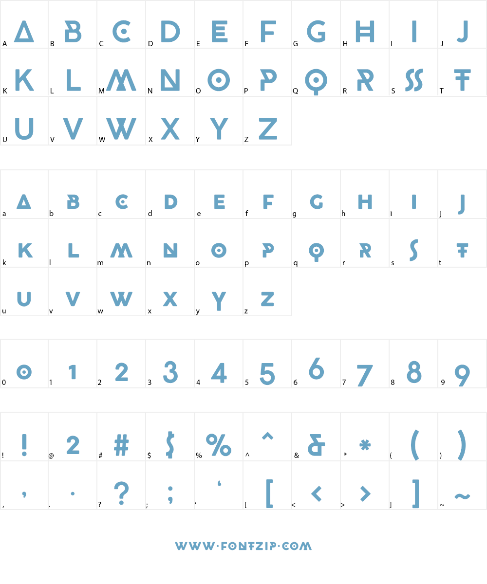 CocoBikeR Font Character